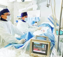 two doctor during surgery